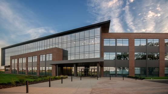 Exterior of the Ohio University Dublin campus building