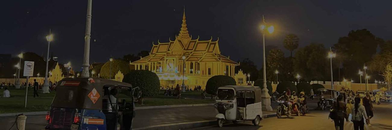 The Royal Palace in Phnom Penh