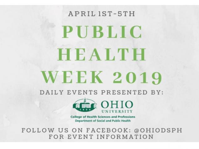 Public Health Week Flyer