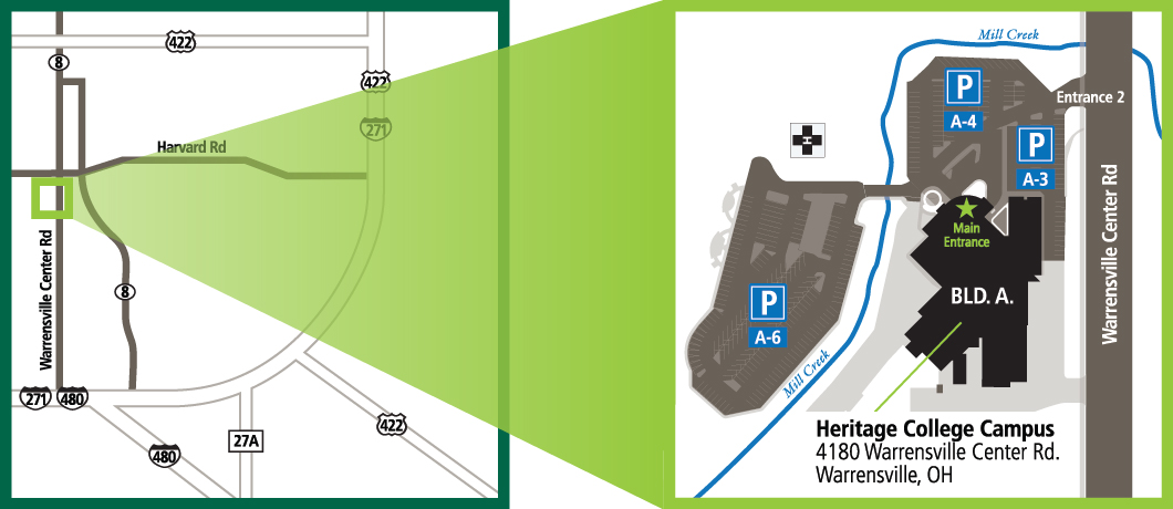 Cleveland Campus Map