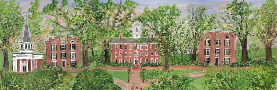 Betsy Ross Koller print, Love in Bloom.