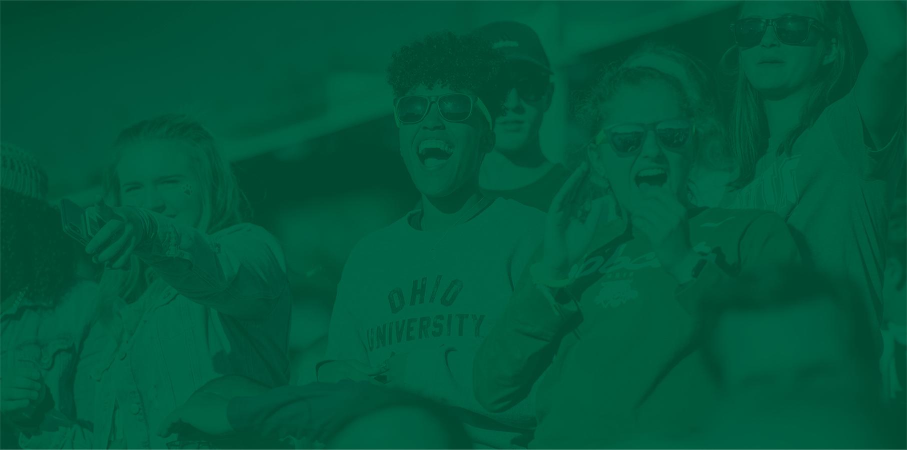 Students cheering
