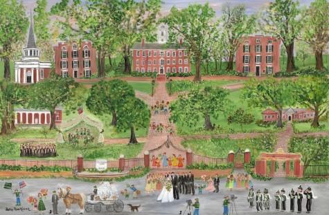Betsy Ross Koller print, Love in Bloom.