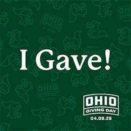 "I gave!" social media graphic.